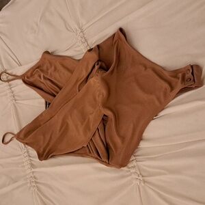 Express faux wrap bodysuit